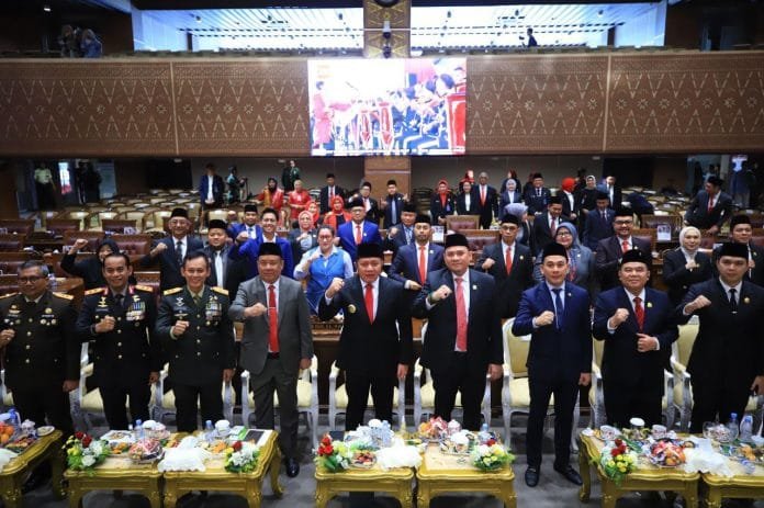 paripurna pidato hut ri